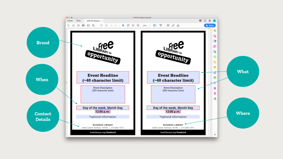 Template 1.0 components